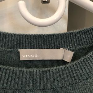 Vince green sweater